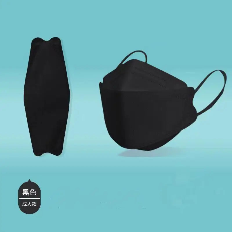Morandi colored KN95 face masks fish shaped KF willow leaf shaped male 94 shaped 3D N female 95 four layers mascarillas 마스크