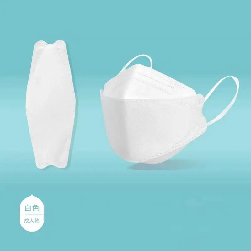 Morandi colored KN95 face masks fish shaped KF willow leaf shaped male 94 shaped 3D N female 95 four layers mascarillas 마스크