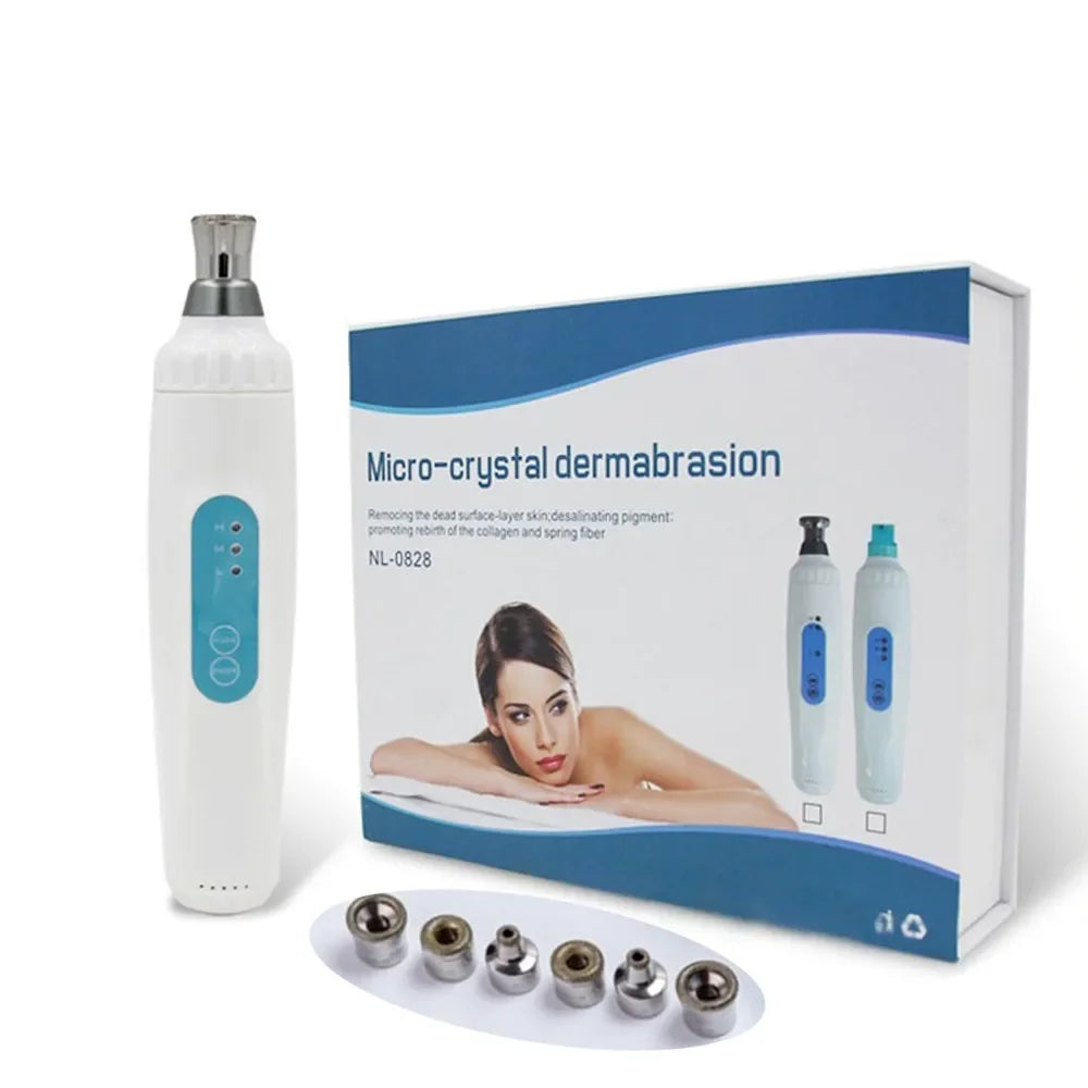 Mini Portable Diamond Dermabrasion Microdermabrasion Facial Care Tool Salon Exfoliation Beauty Machine