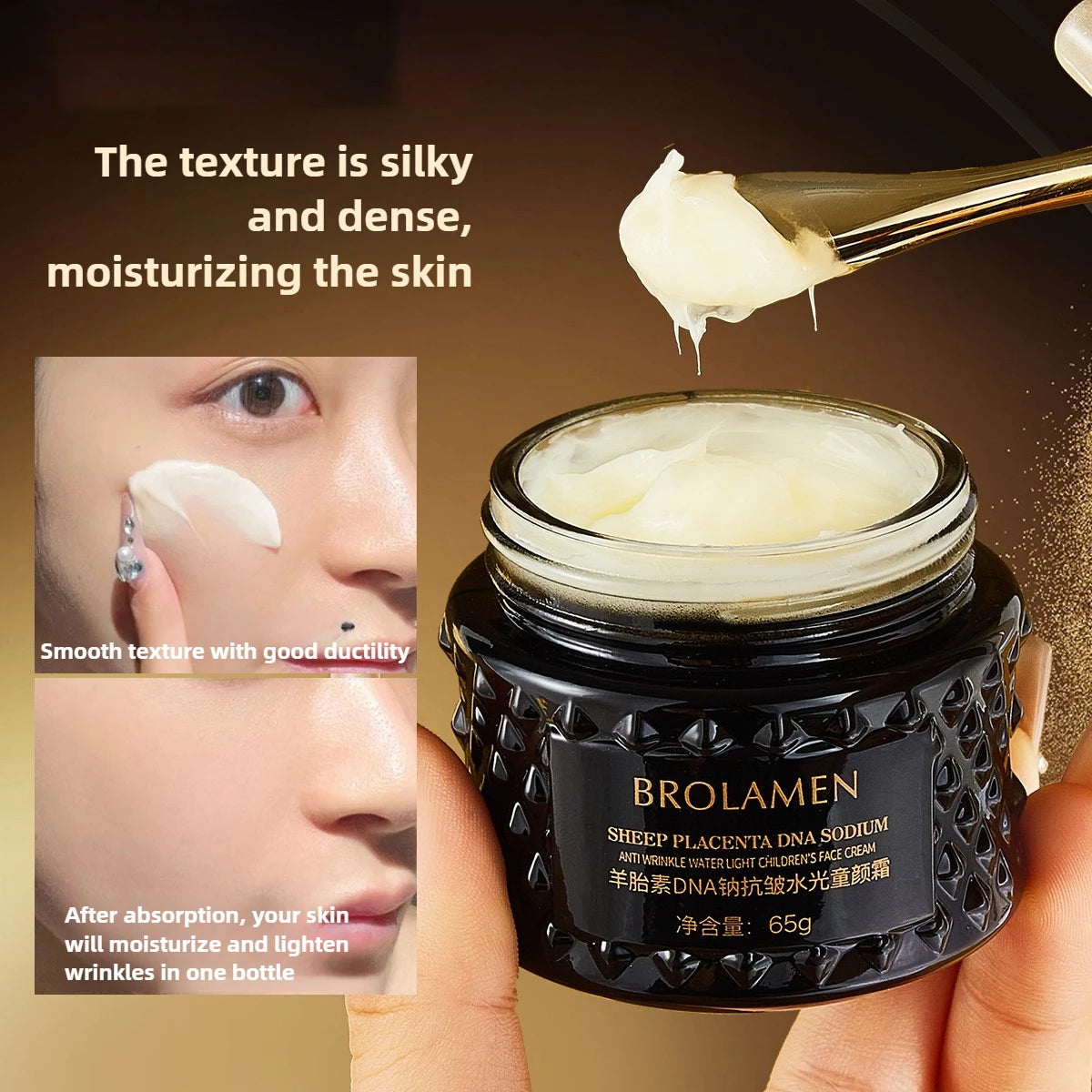 Repair Cream Deep Hydration Sagging Dullness Hydrolyzed Tightens Skin Face Cream Reduce Fine Lines Skin Care Whitening Creams