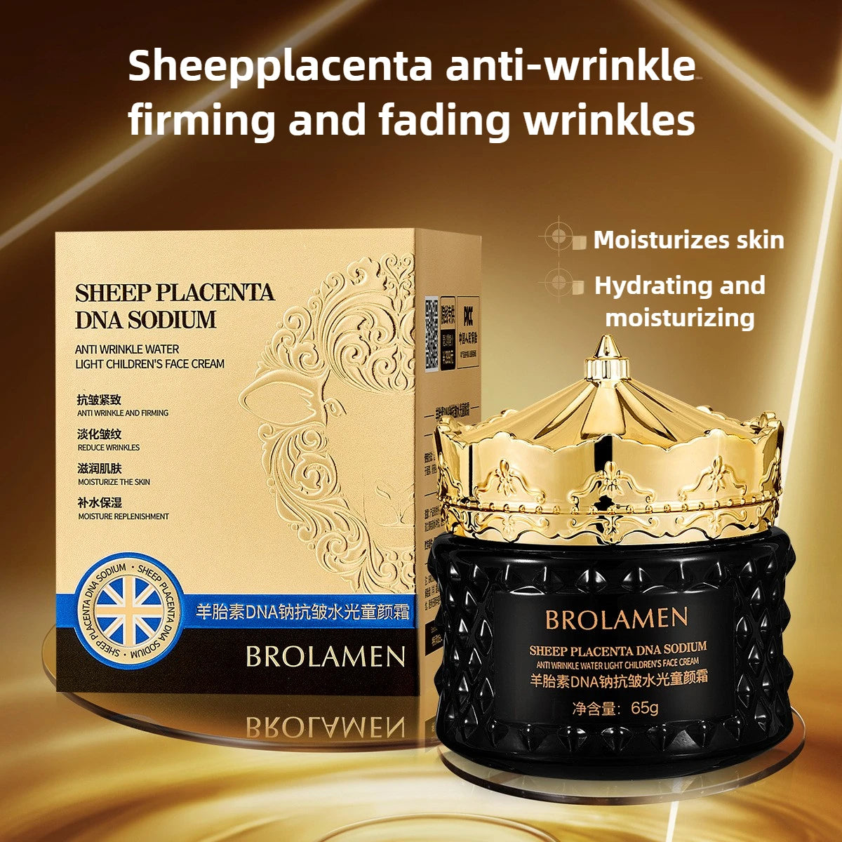 Repair Cream Deep Hydration Sagging Dullness Hydrolyzed Tightens Skin Face Cream Reduce Fine Lines Skin Care Whitening Creams