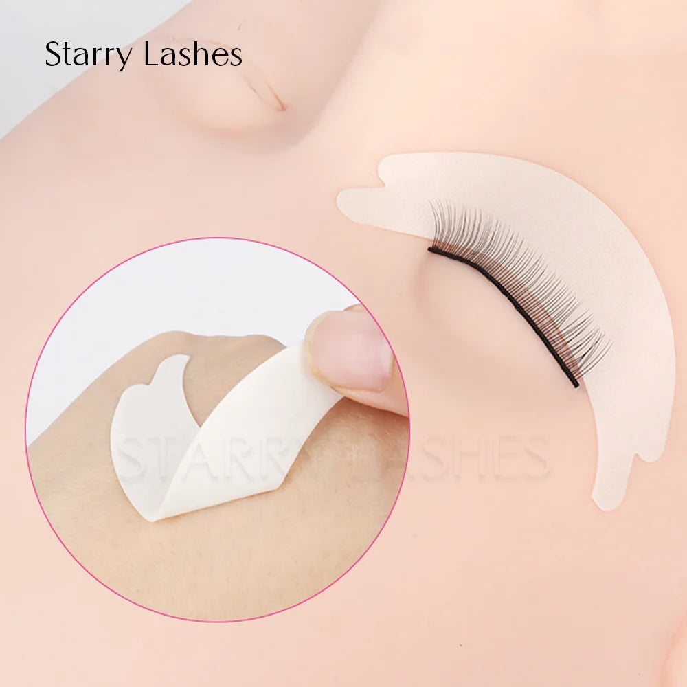 50Pairs Butterfly Shape Eyelash Micro Foam Eye Pads Extension Stickers Adhesive Tape Makeup Beauty Tool Under Eye Patches